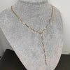 Linked Y Necklace