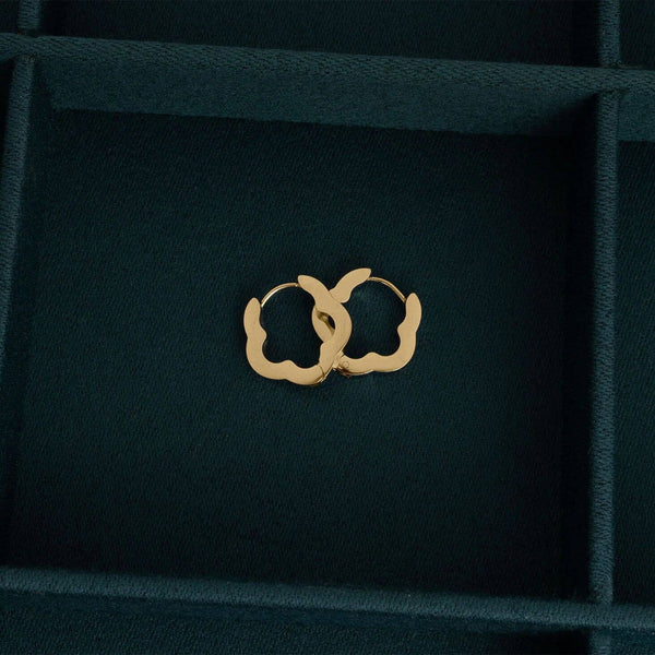 Flora Huggie Earrings