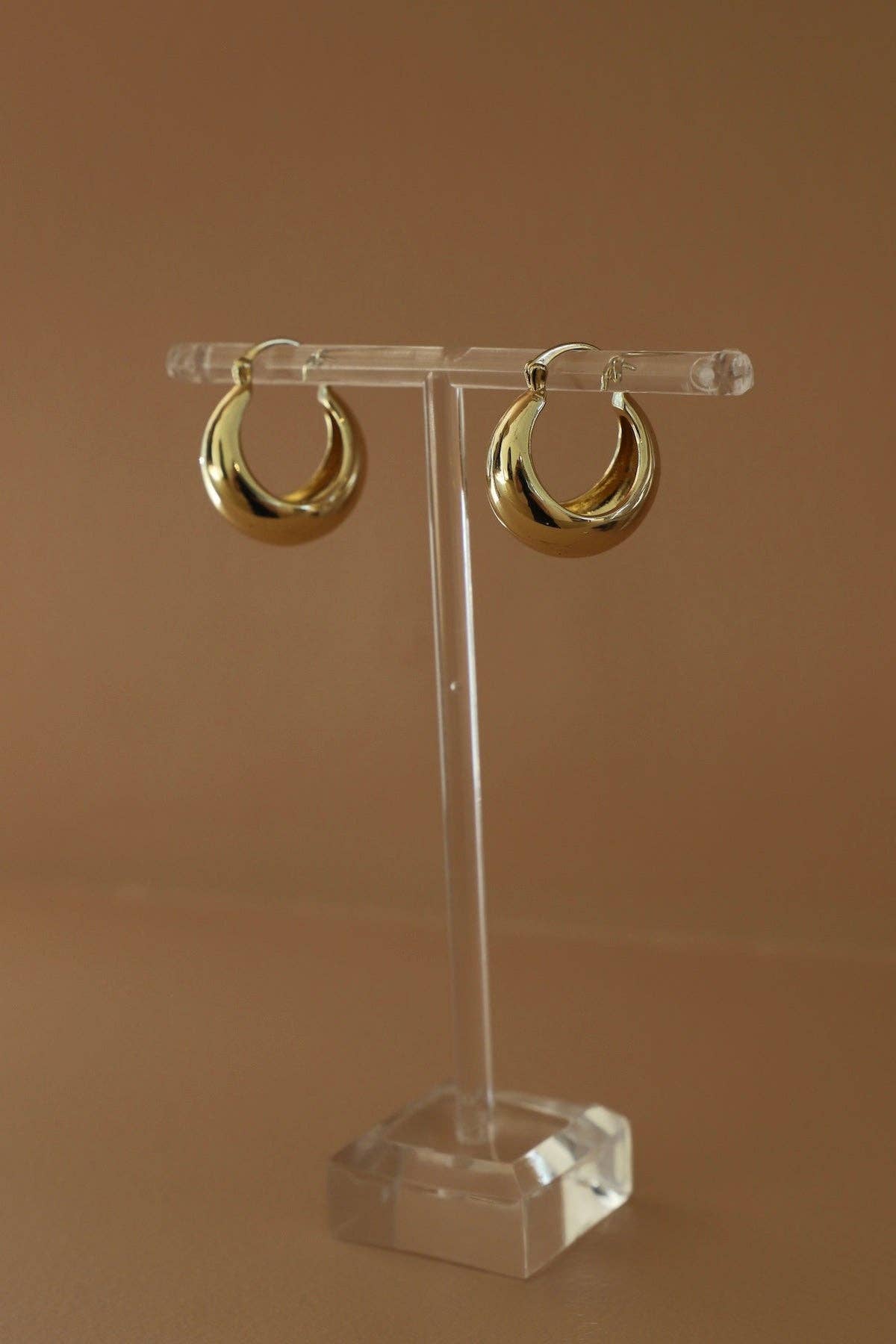 COCO CHUNKY HOOP EARRINGS
