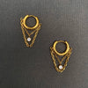 Looped Fringe Huggie Earring