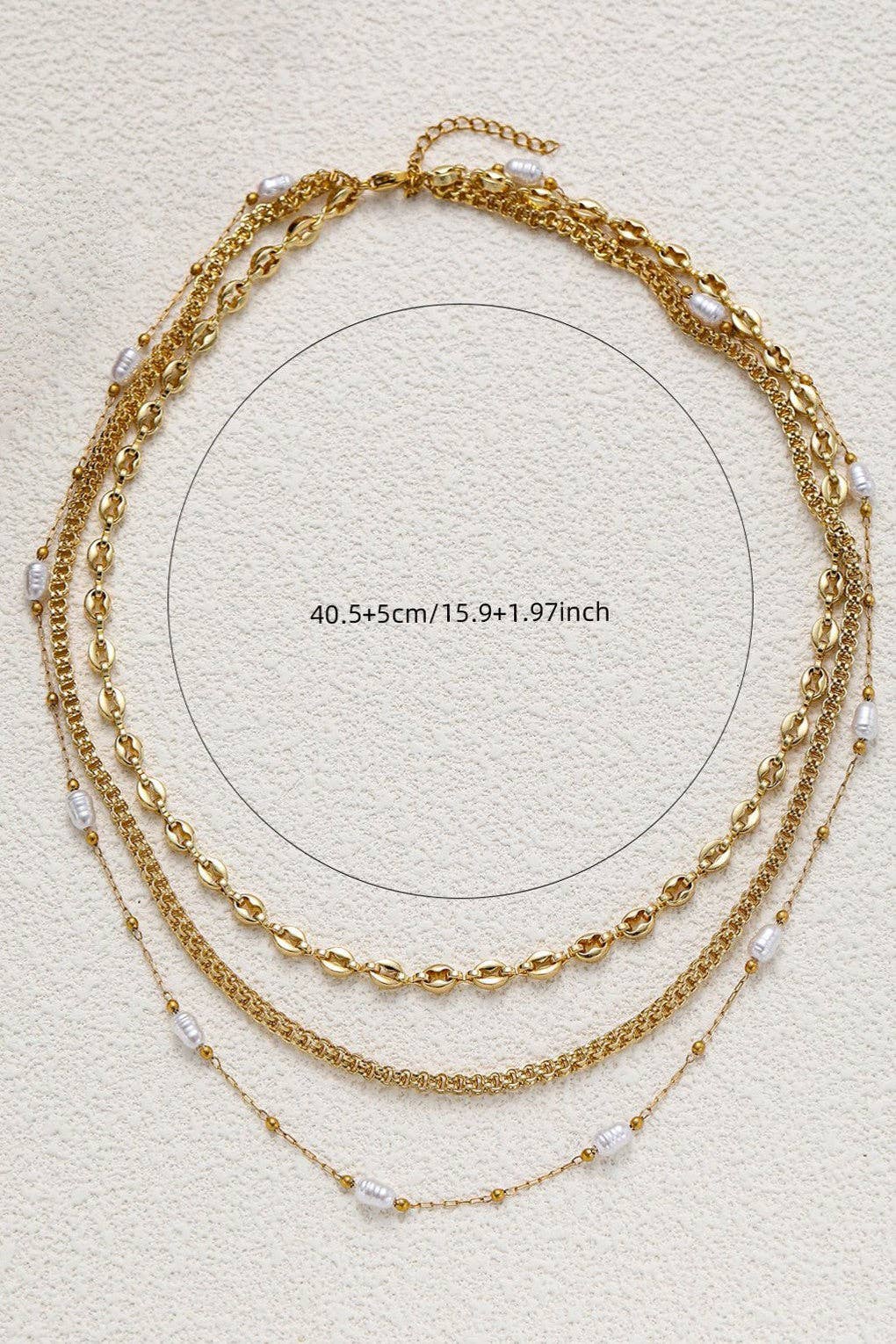 Luna Chunky Pearl Necklace
