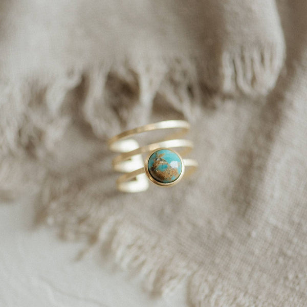 Strata Ring // Turquoise