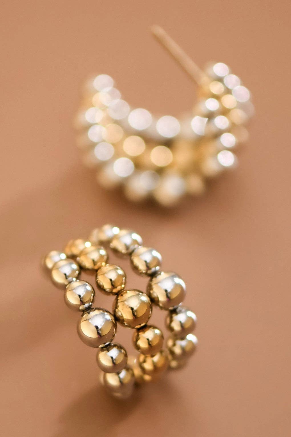 Dottie Dual Tone Hoops