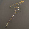 Linked Y Necklace