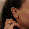 Gaby Turquoise Hoops