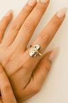 Big Sky Star and Moon Ring