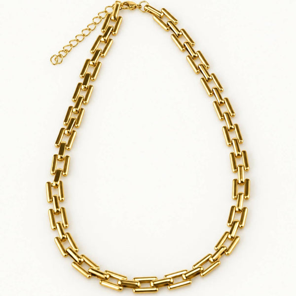 Square Chainlink Necklace