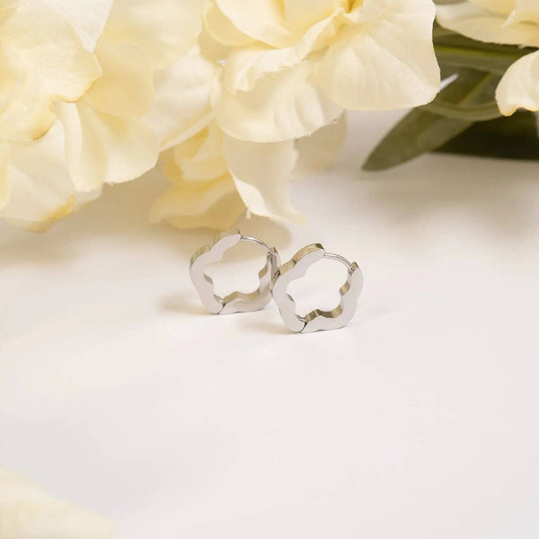 Flora Huggie Earrings