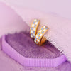 Periwinkle Checkered Huggies
