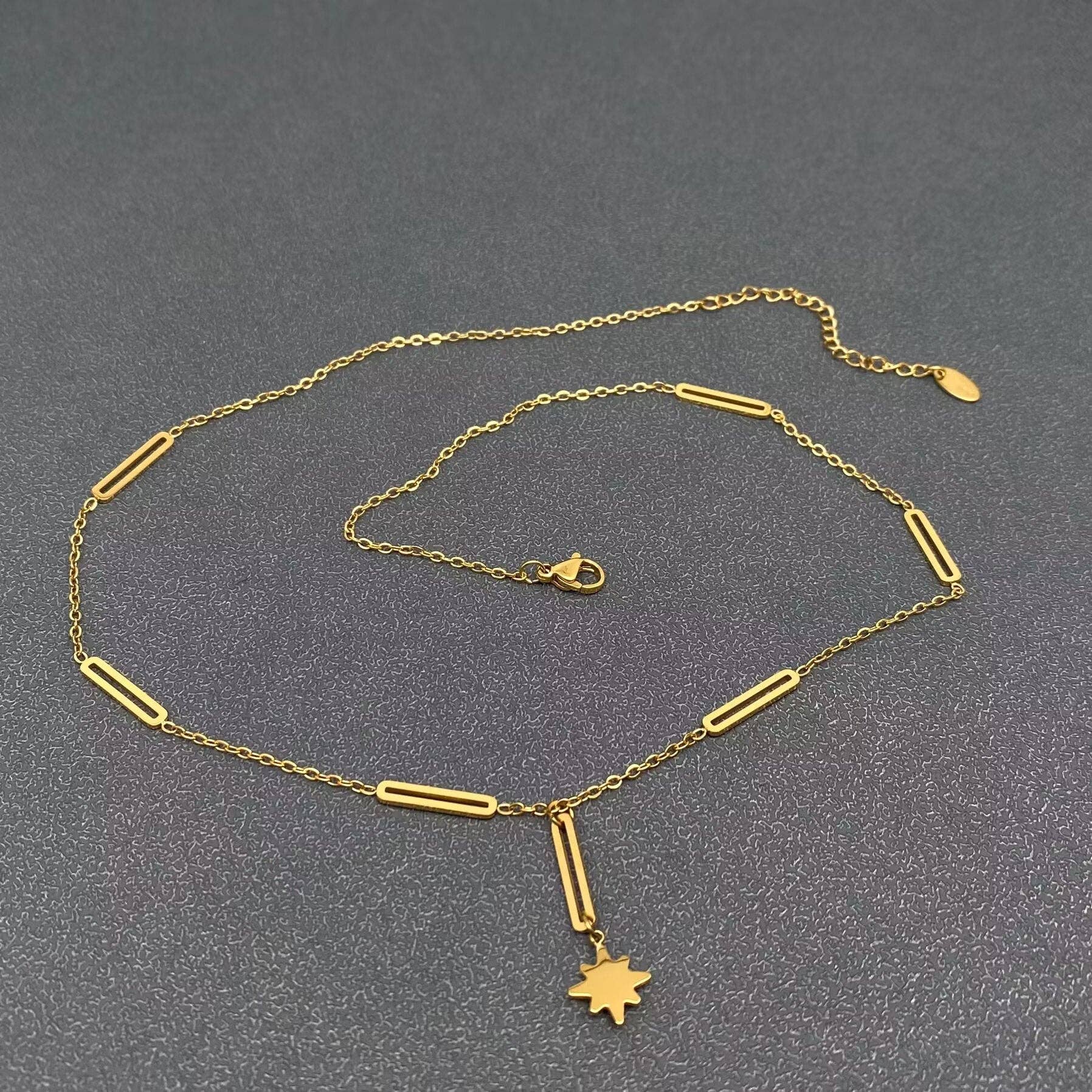 CZ Star Charm Necklace
