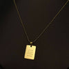 Inspiring Square Necklace