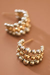 Dottie Dual Tone Hoops