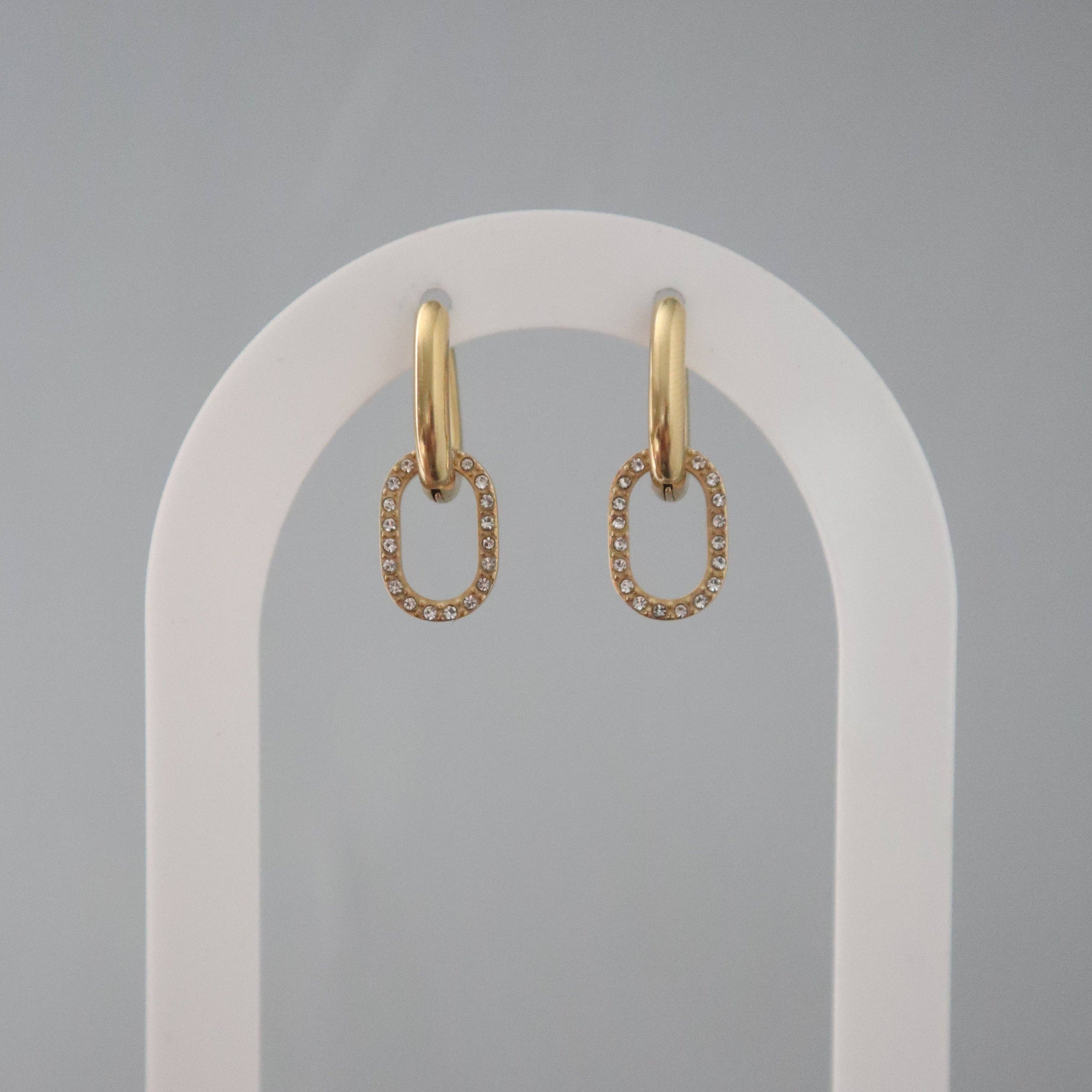Arabella Double Hoop