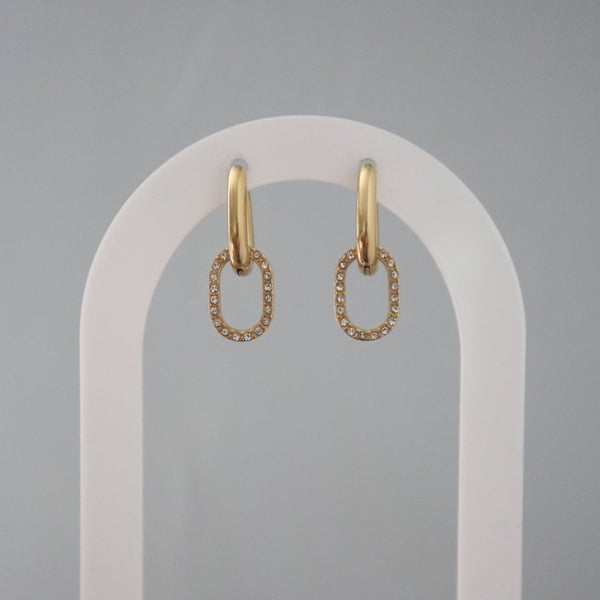 Arabella Double Hoop
