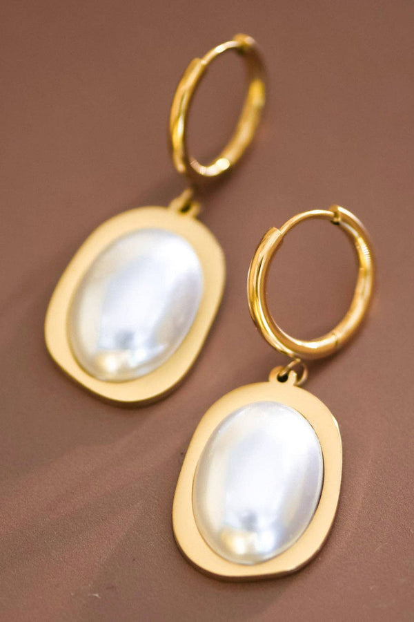 Collette Pearl Drop Earrings
