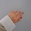 Wavy Pave Ring