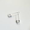 Safety Pin Hoops