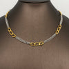 Two-tone Figaro Necklace