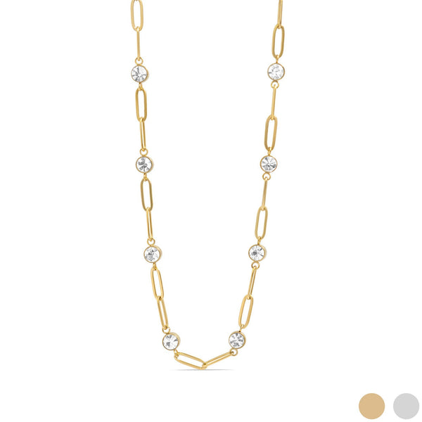 Knox Paperclip Chain Necklace