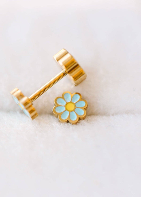 Light Blue Tiny Daisy