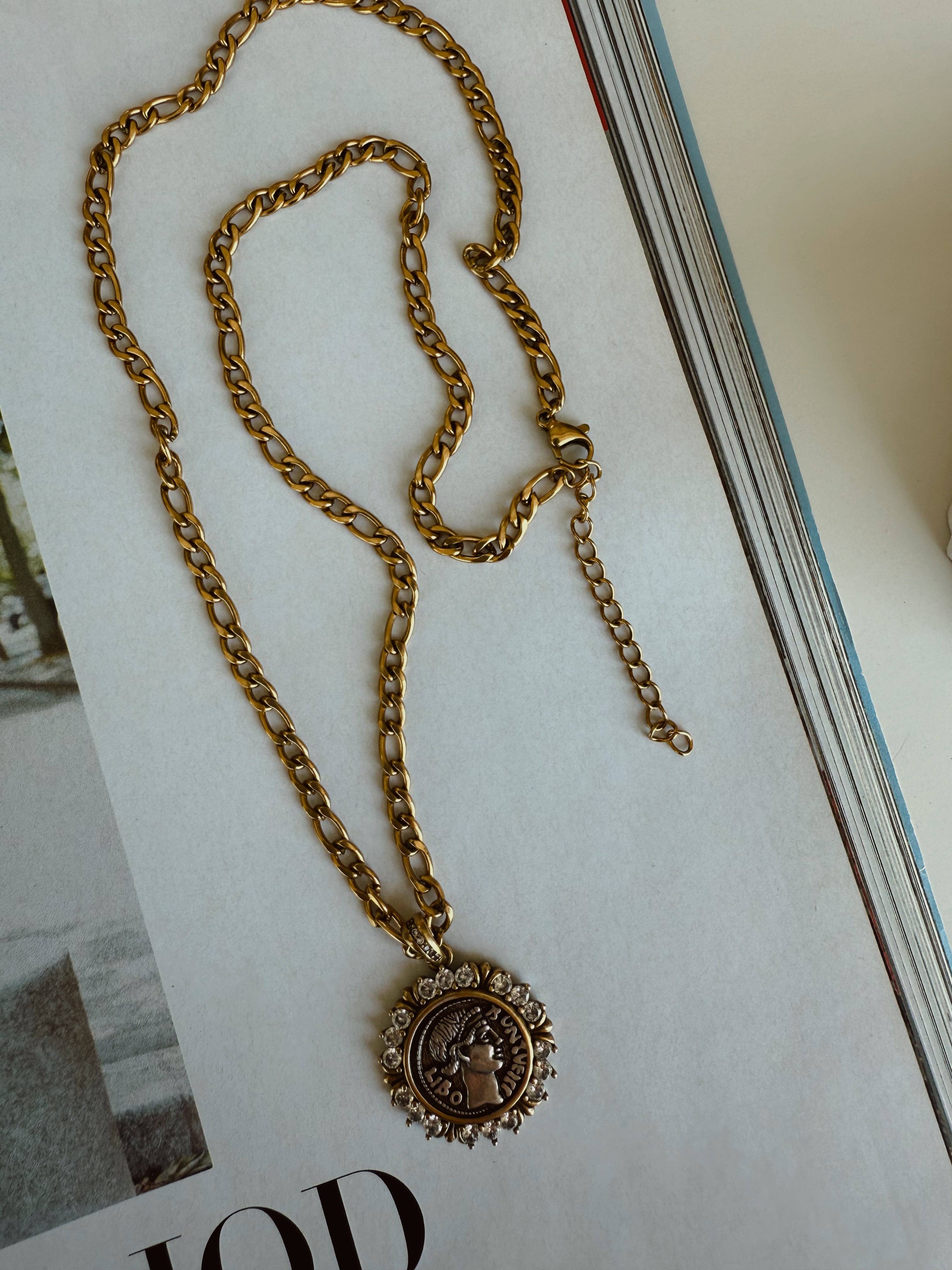 Valentina Medallion Necklace