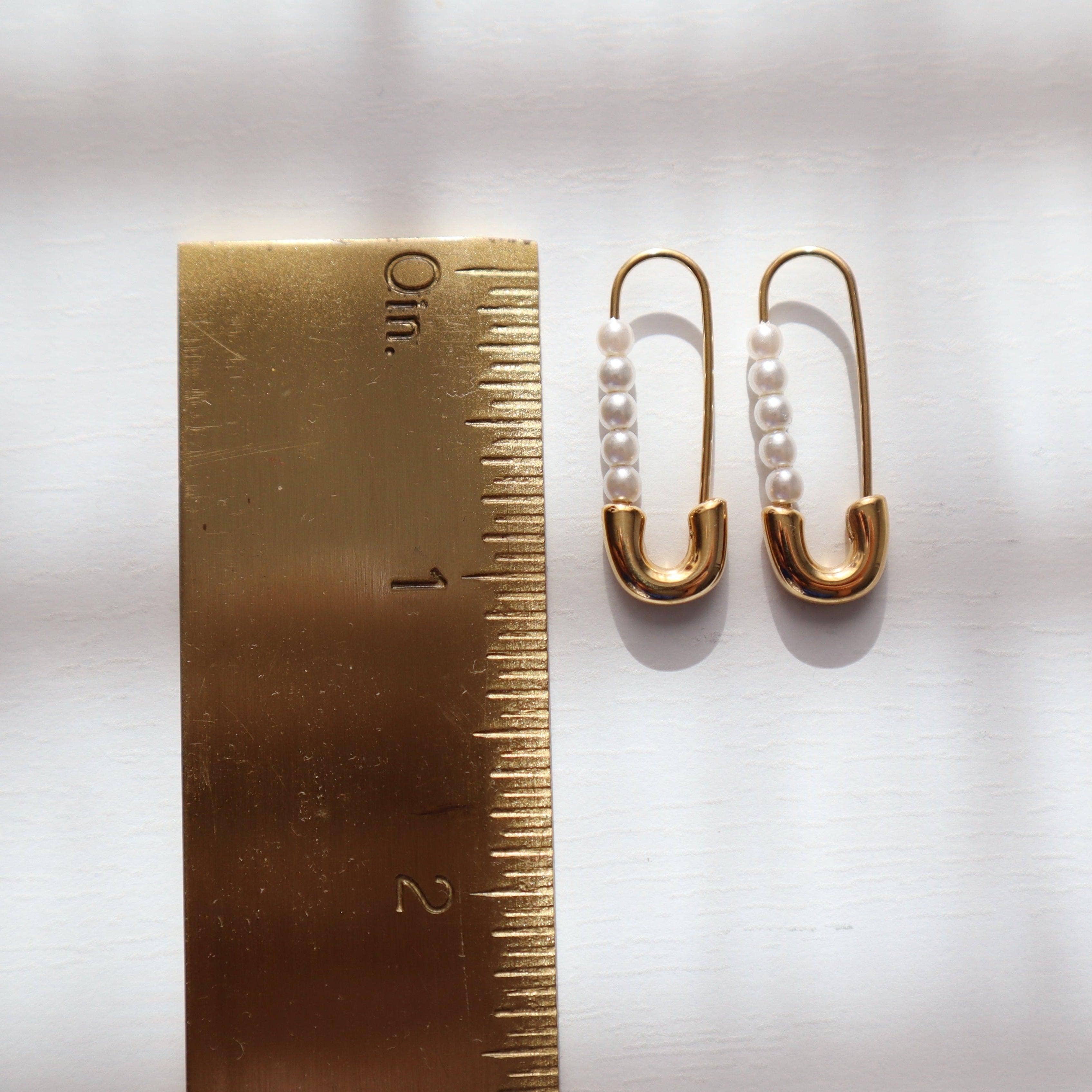 Safety Pin Earrings