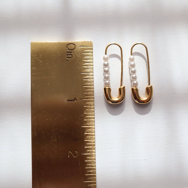 Safety Pin Earrings