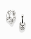 Grande Levi Huggies - Silver