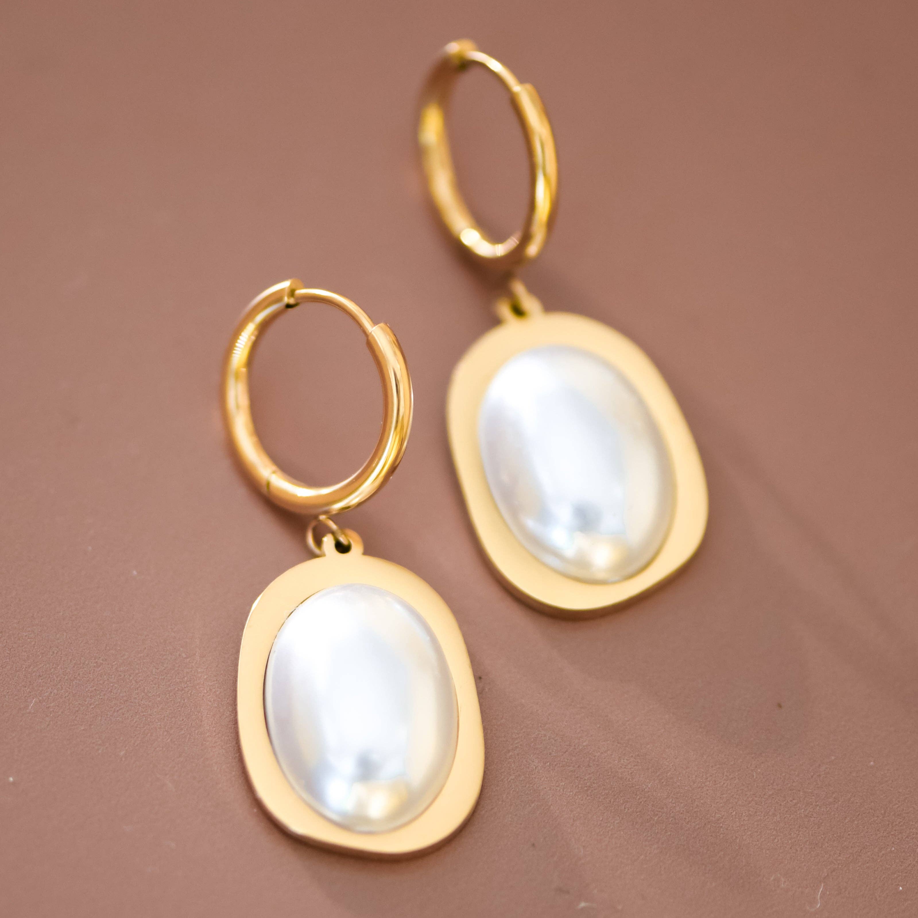 Collette Pearl Drop Earrings