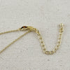 Cross Plate Necklace