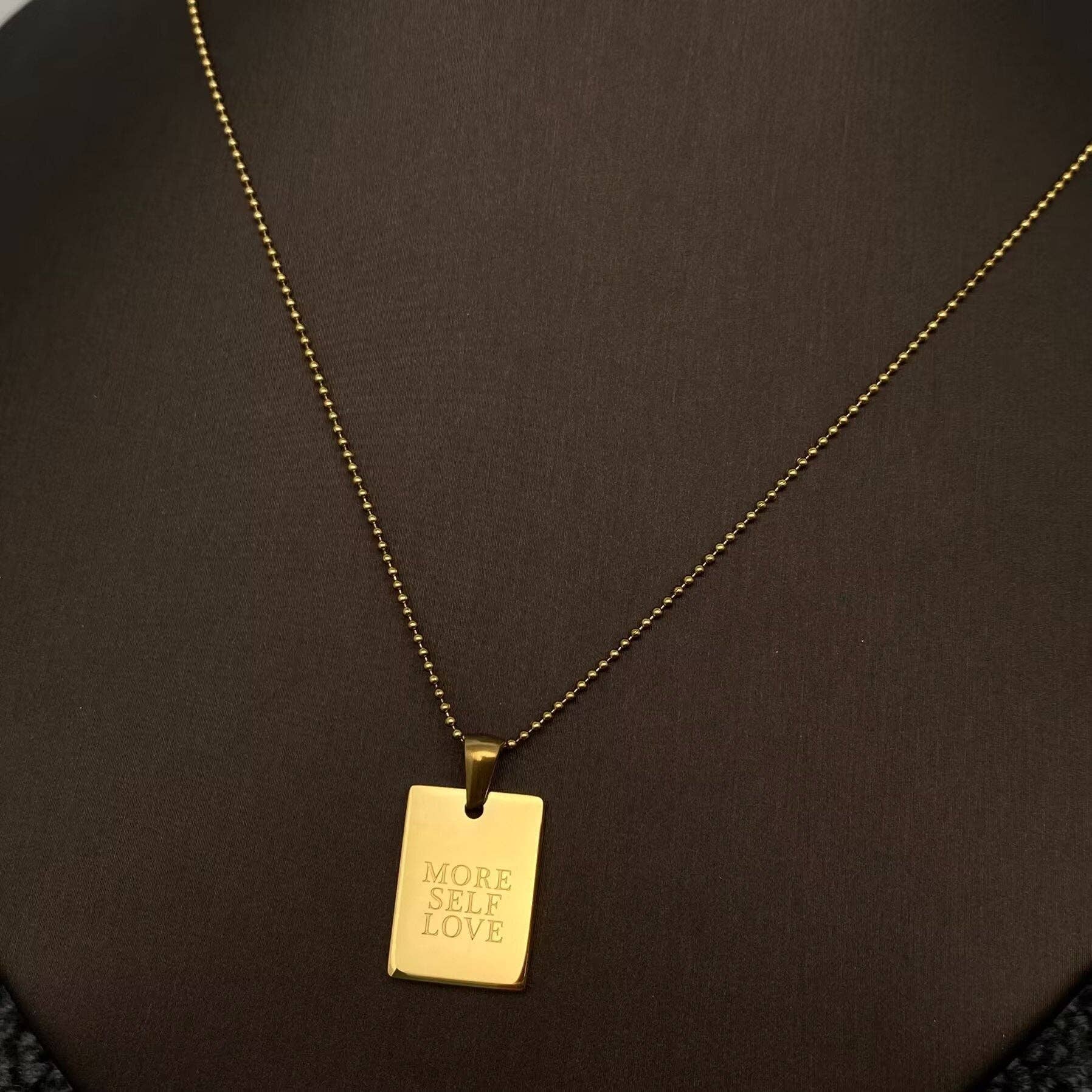 Inspiring Square Necklace