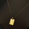 Inspiring Square Necklace