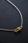 Nova Round Box Chain Necklace