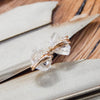 Herkimer Diamond Wrapped Earrings