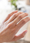 Dainty Half Moon Stacking Ring