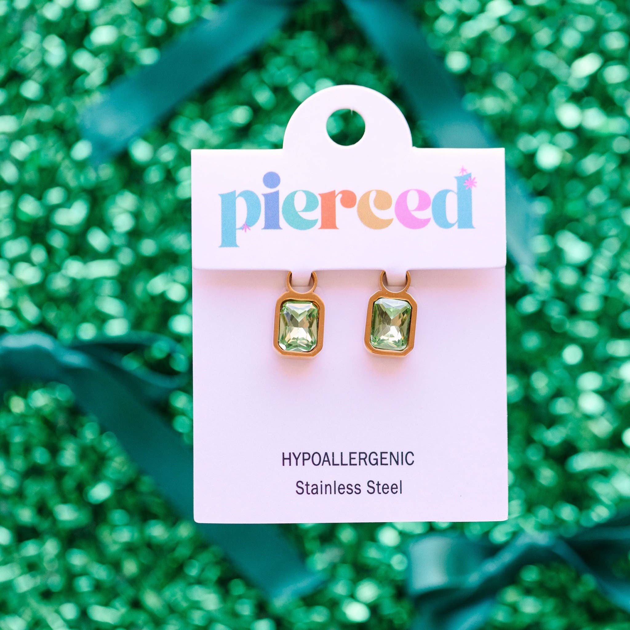 Emerald Gem Charms
