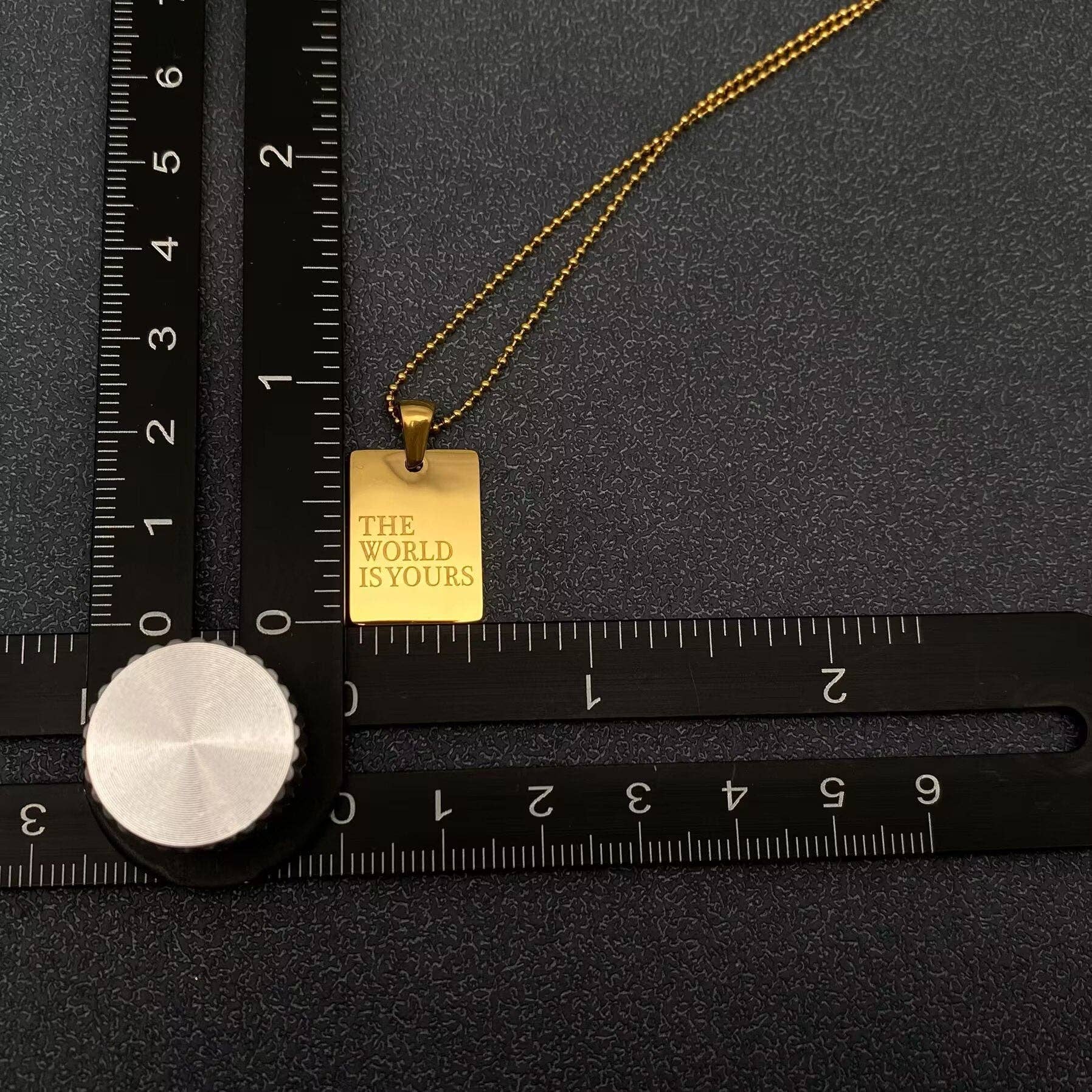 Inspiring Square Necklace