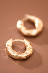 Stevie Hammered Hoops