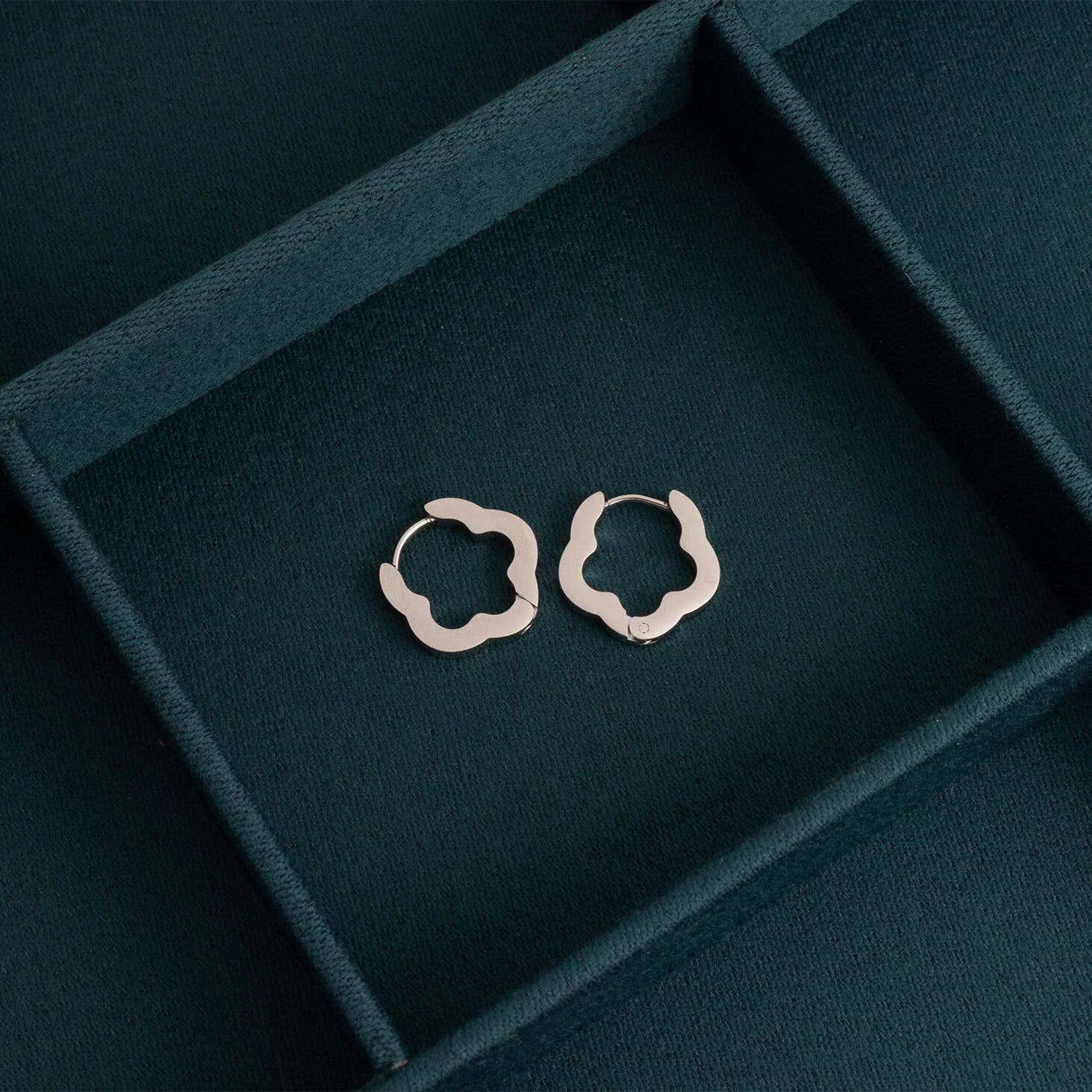 Flora Huggie Earrings