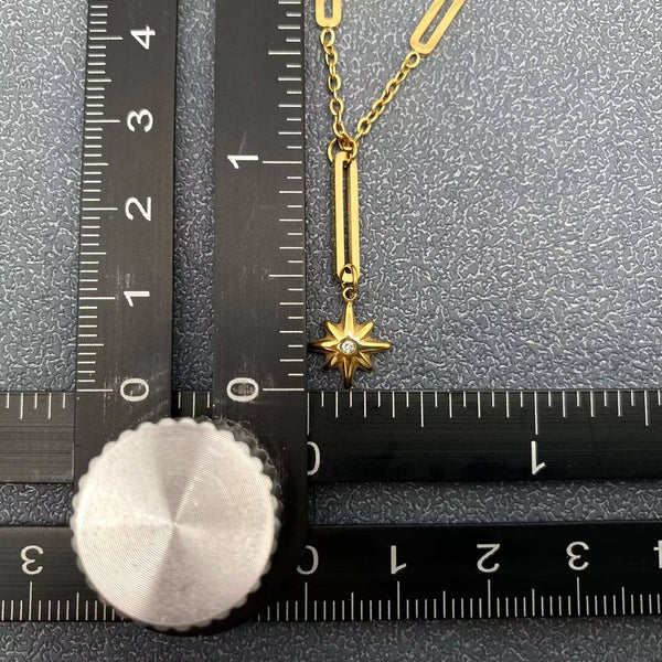 CZ Star Charm Necklace