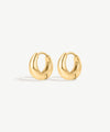 Teardrop Huggie Earrings