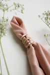 Iridescent Band Gold Ring