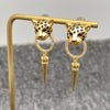 Leopard Point Earrings