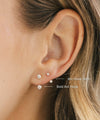 Bold Arc Hoop Earrings
