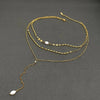 Freshwater Pearl Y-neck Necklace -