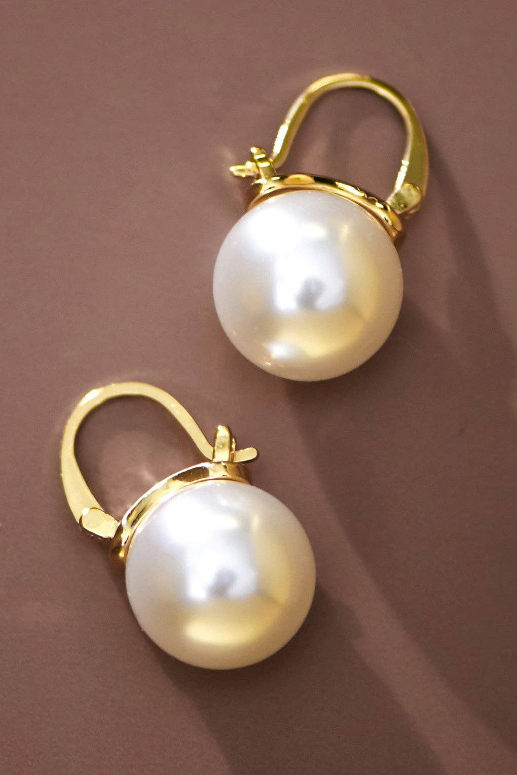 Bubble Pearl Drop Earrings