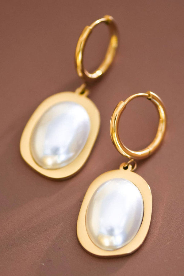 Collette Pearl Drop Earrings