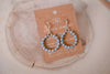 Skye Beaded Hoop Earrings