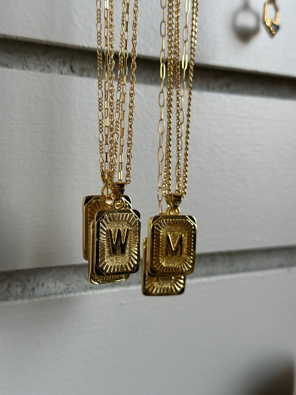 Letter Luxe Necklace
