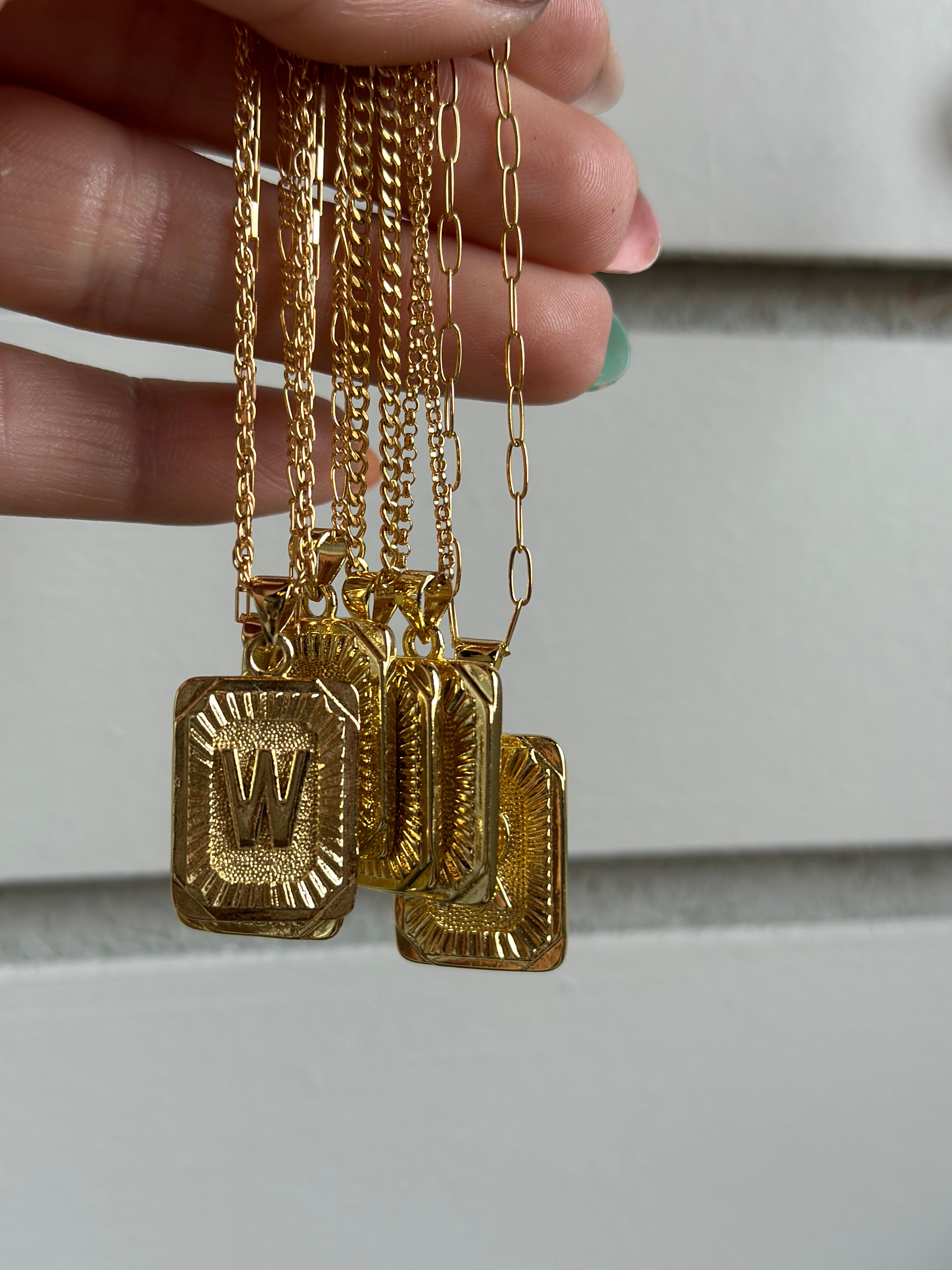 Letter Luxe Necklace